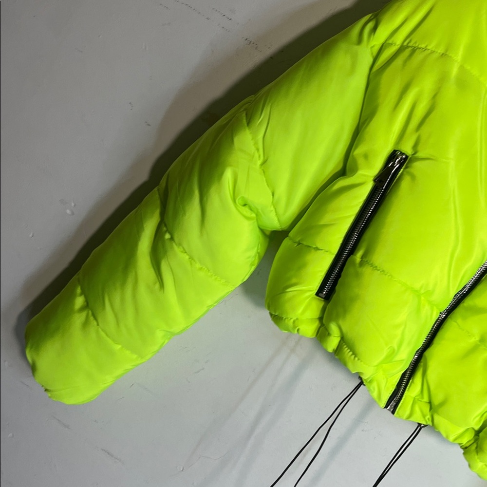 Nasty Gal Neon Green Jacket - Picture 3 of 7